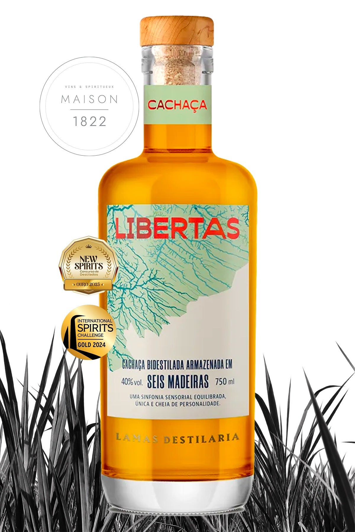 Cachaça Libertas 6 Madeiras Non précisé Non millésimé