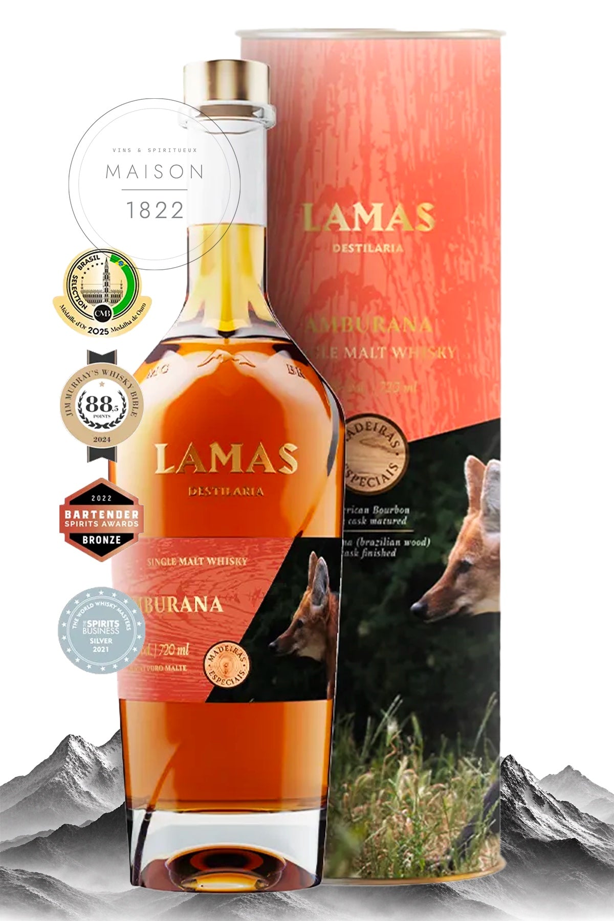 Amburana Single Malt Whisky Non précisé Non millésimé