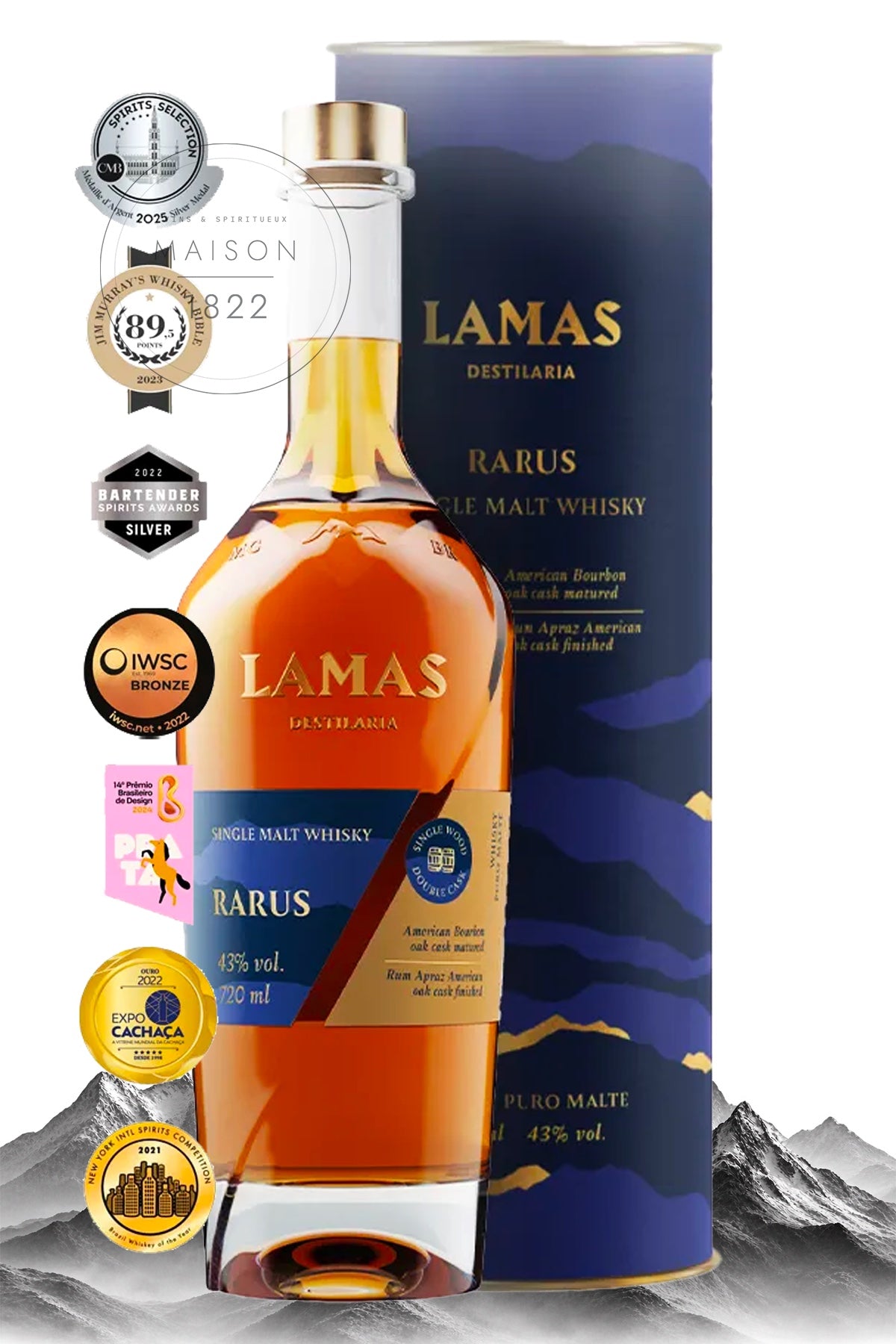 Rarus Single Malt Whisky Non précisé Non millésimé